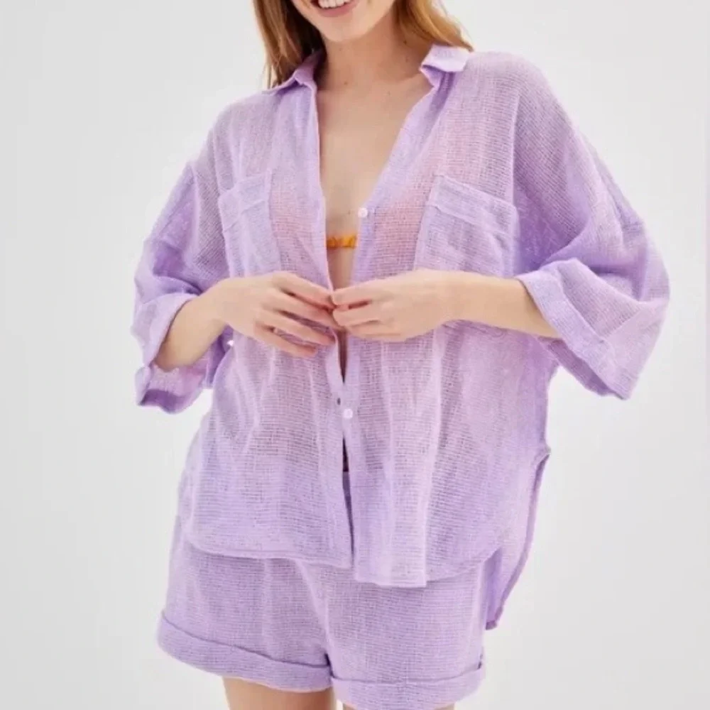 Urban Outfitters Lavender Swim Coverup Set - Picture 1 of 11